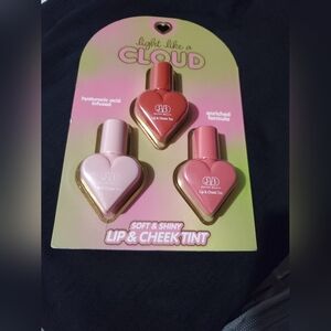 Rockin Beauty Heart-Shaped Lip & Cheek Tint Set NWT